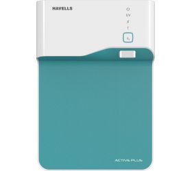 Havells ACTIVE PLUS CRYSTAL CLEAR UV PURIFIED UV + UF Water Purifier WHITE GREEN image