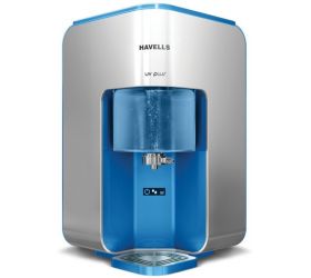 Havells UV Plus Absolute Safety with Double Purification through UV and UF Revitalizer 7 L UV + UF Water Purifier WHITE, BLUE image
