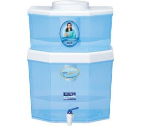 Kent GOLD STAR 11018  22 L Gravity Based + UF Water Purifier White & Blue image