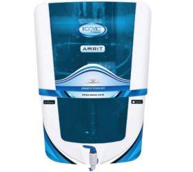 KONVIO Advance Water Purifier High TDS 3000 Membrane Japanese UV Blue, ABS Plastic  12 L RO + UV Water Purifier White image