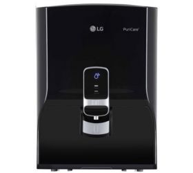 LG WW152NP 8 L RO + UV Water Purifier with Stainless Steel Tank Black image