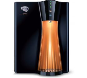 Pureit Copper+Mineral RO+UV+MF by HUL 8 L RO + UV Water Purifier with Copper Charge Technology black & copper image